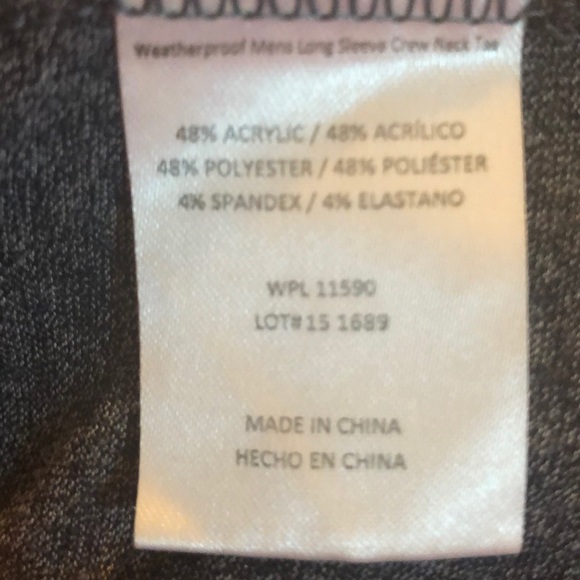 Weatherproof 32 Heat Tee Size S - Picture 4 of 4